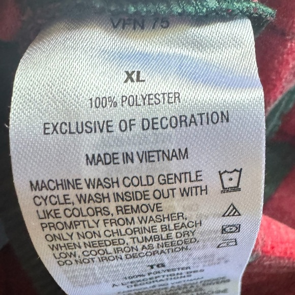 New NAUTICA Super Soft Fleece Plaid Pants Men’s Sz XL Drawstring Pjs Loungwear - Picture 6 of 7